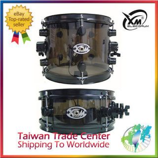 XM 10 Electronic Base Drum + Snare Drum Transparent