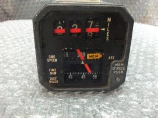 Aircraft DME Radial Ground Speed Indicator AIN 150