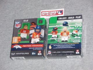 OYO NFL Denver Broncos Peyton Manning Action Figure Like Lego FREE