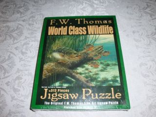 World Class Wildlife HOT BED Fish   F.W. Thomas 513 Piece Puzzle [NEW