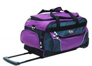 FREE 2 Days Air New stylish Carry On Rolling wheeled 21 Duffel Bag 21