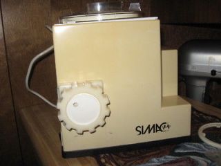 Simac Pasta maker with attachments