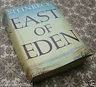 East of Eden by John Steinbeck 1952 1st ed HC/DJ Viking Press   