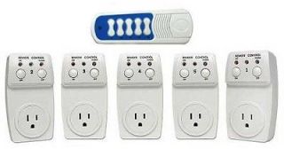 Wireless Remote Control AC Electrical Power Outlet Plug Switch Socket