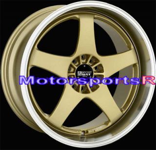 19 XXR 962 Gold Staggered Rims Wheels 5x114.3 03 04 06 07 Infiniti G35