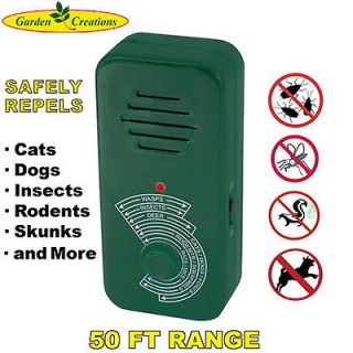 New Electronic Ultrasonic Portable Repellent Rodent Insect Mice Rat