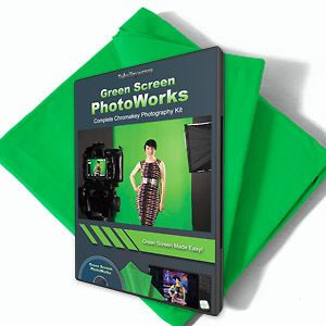 Screen PhotoWorks Photography Kit   Software, Backgrounds, Tutorial