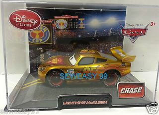 Disney Pixar Cars Gold Lightning McQueen CHASE 1:43 rd Scale Disney