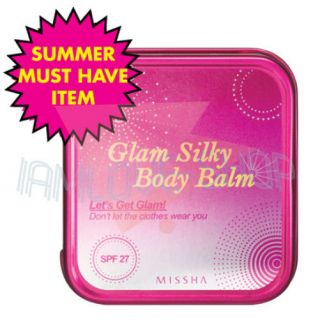 Missha] Glam Silky Body Balm Lets Get Glam SPF27 25g
