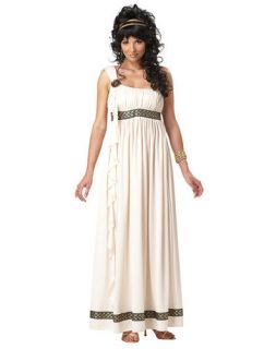 NWT Womens Costume Olympic Goddess Greek Roman Dress