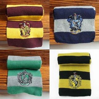 New Scarf Gryffindor/Slytherin/Hufflepuff/Ravenclaw for Harry Potter