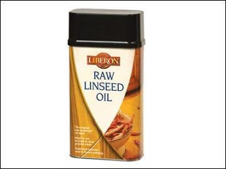 Liberon Raw Linseed Oil 1 Litre   Ideal For Oiling Cricket Bats