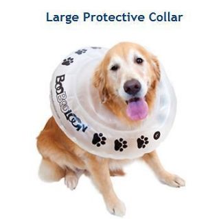 Inflatable Recovery Dog Collar  Injury Surgery Protection  E Collar