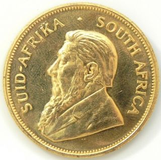 1981 Uncirculated Gold South Africa Krugerrand