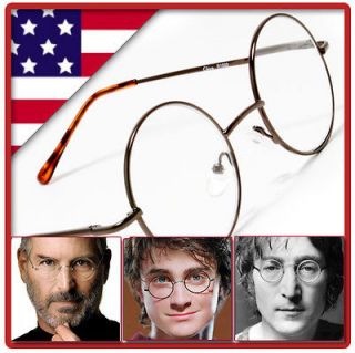 Vintage Round Metal Reading Glasses John Lennon & Harry Potter +1.50