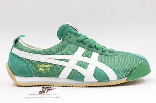 ASICS UNISEX ONITSUKA TIGER FENCING CLASSIC SHOES NEW GREEN WHITE