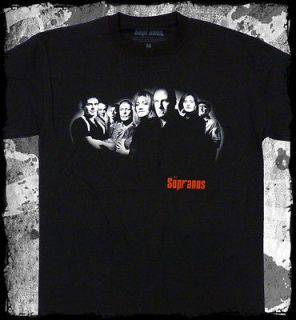 Sopranos   Group Shot t shirt   Official   FAST SHIP