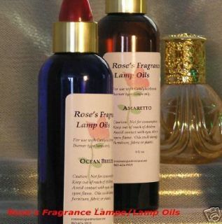 Roses Fragrance Parfum Lampe Oils/Lamp   6 Bottles