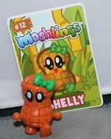 MOSHI MONSTERS SERIES 4 FIGURE   SHELLY with card & code   NEW RELEASE