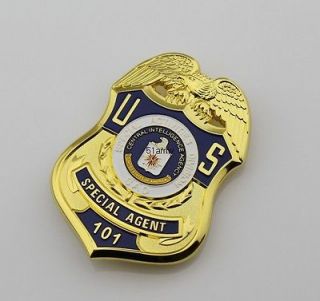 us badge cia sad special agent badge replica full size