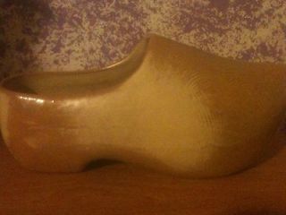Frankoma Pottery Desert Gold Dutch Shoe Planter #913