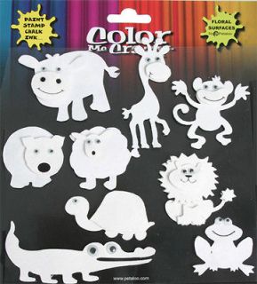 Petaloo Color Me Crazy 3 Dimensional Foam Peel n Stick Stickers