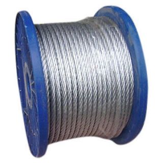 7x19 Galvanized Aircraft Cable (250 Spool)