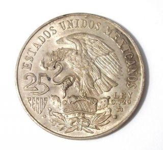 1968 ESTADOS UNIDOS MEXICANOS SILVER OLYMPIC COIN