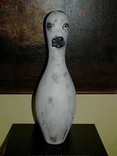 Custom Hand PAINTED Bowling Pin dog portrait of ANY BREED Chihuahua