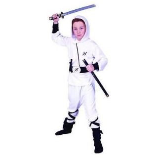 RG Costumes 90243 L Large Child Ninja Ranger Costume White