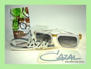 Auth. CAZAL 616 / 3 col 180 Sunglasses * rare Gray Lens 56 20 L Run