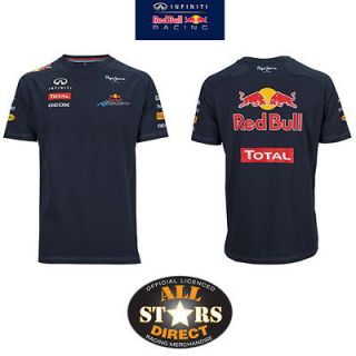 New Official Red Bull F1 Racing Team Drivers T Shirt