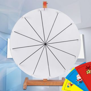 Trade Show Ready 24 Prize Wheel Game Spin Wheel New