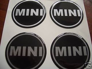 50mm wheel centre cap badges mini x4 one cooper bmw