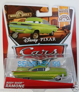 Disney Pixar Cars 2 Body Shop Ramone Wheel Well Motel Packaging