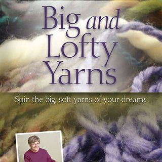BIG & LOFTY YARNS Spin Thick Soft Wool Yarn NEW DVD Drumcarder Draft