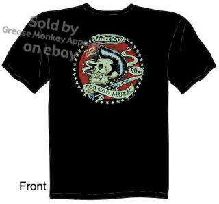 Goo Goo Muck T shirt Rockabilly T Shirts Kustom Kulture Tee, Sz M L XL