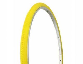 Tire Duro 27 x 1 1/4 156 all yellow fixie bike tire road bicycle