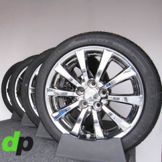 is350 Factory OEM Ecodriven Chrome Wheels Rims BFGoodrich Tires