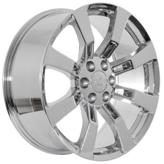 inch chrome Chevy Silverado 2010 Suburban Tahoe Avalanche wheels rims
