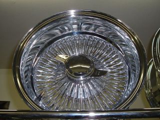 13 Chrome Spoke Lowrider Wire Rims Wheels 1963 1964 1965 Impala Buick