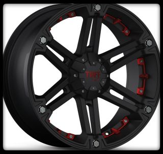 T01 Black Rims w LT235 85 16 BFGoodrich TA KM2 M T Wheels Tires