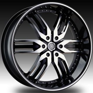 26 Velocity 125 Black Wheels Rims Tires Ford Expedition F150 F 150