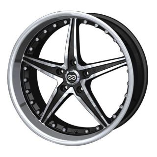 18 Enkei LSR Black Rims Wheels Accord Altima Maxima