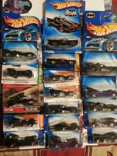 Hot Wheels 17 Batman Cars Collection Hotwheels
