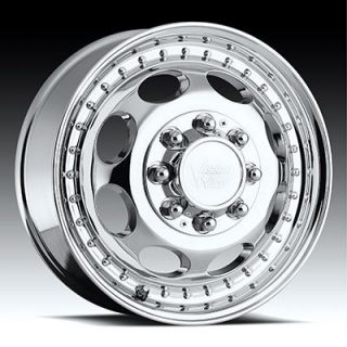 19.5 Chrome Wheels Rims Vision #181 Ford 4x4 2wd 250 350 8x200 8x170
