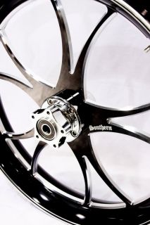 23 Black Contrast Wheel Rim for Harley Touring Bagger