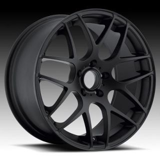 19 UO02 Black Rims Wheels 350Z 370Z G35 Coupe G37 Tires