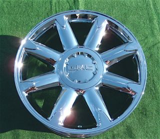 Factory Style GMC Yukon Sierra Denali Chrome 20 in Wheel 5304