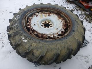Ford 7600 Tractor 16 9 38 Rear Tires Rims Inserts